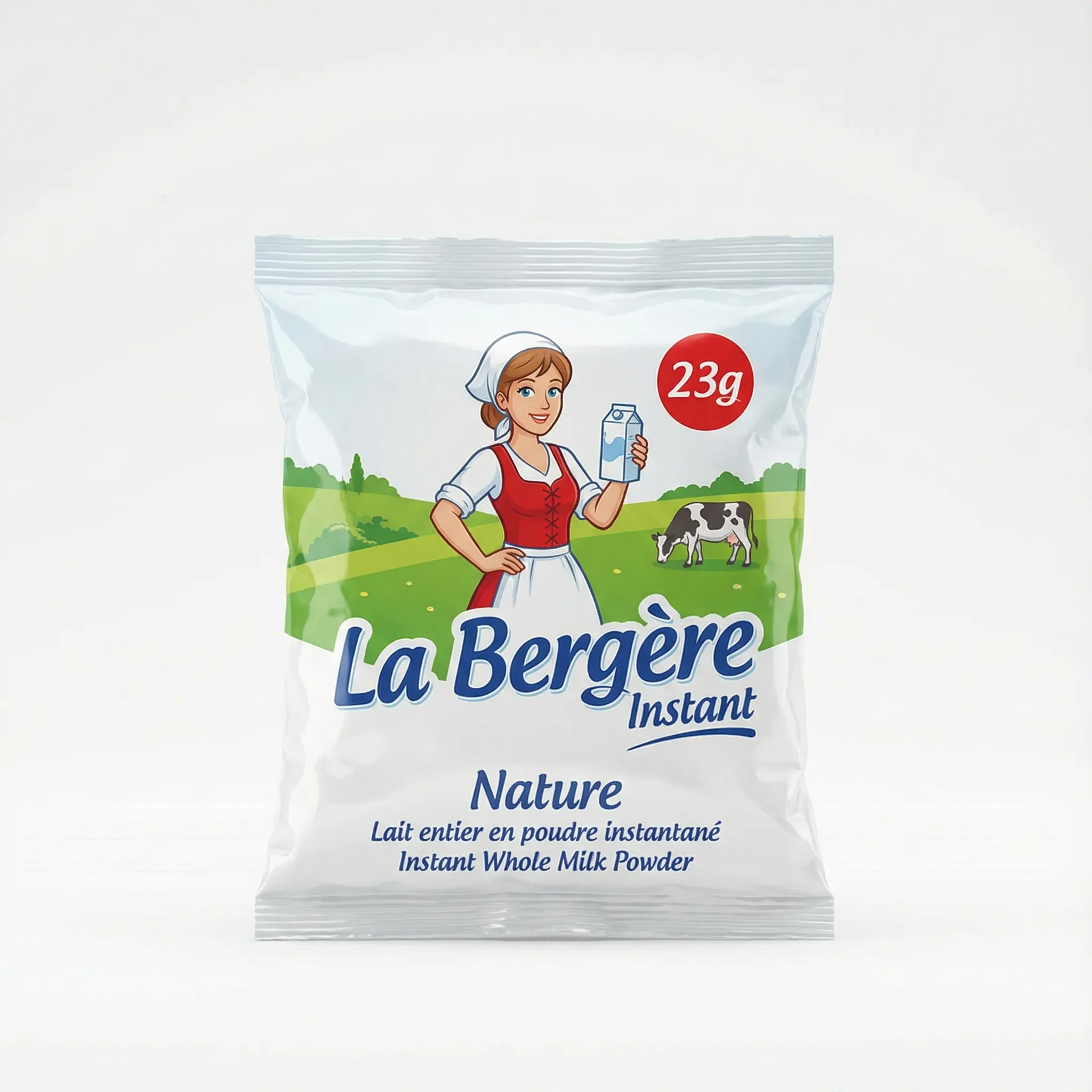 lait la bergere cameroun en sachet instantane 25 g pratique